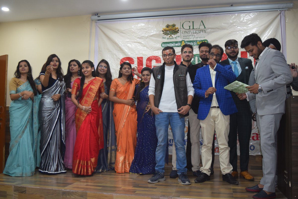 GLA_Mathura's tweet photo. There are no goodbyes for us
MCA Farewell Party
#EventsAtGLA #GLAUniversity #Happiness #EngineeringStudent #StudentActivity https://t.co/ZpvT8qMaUT