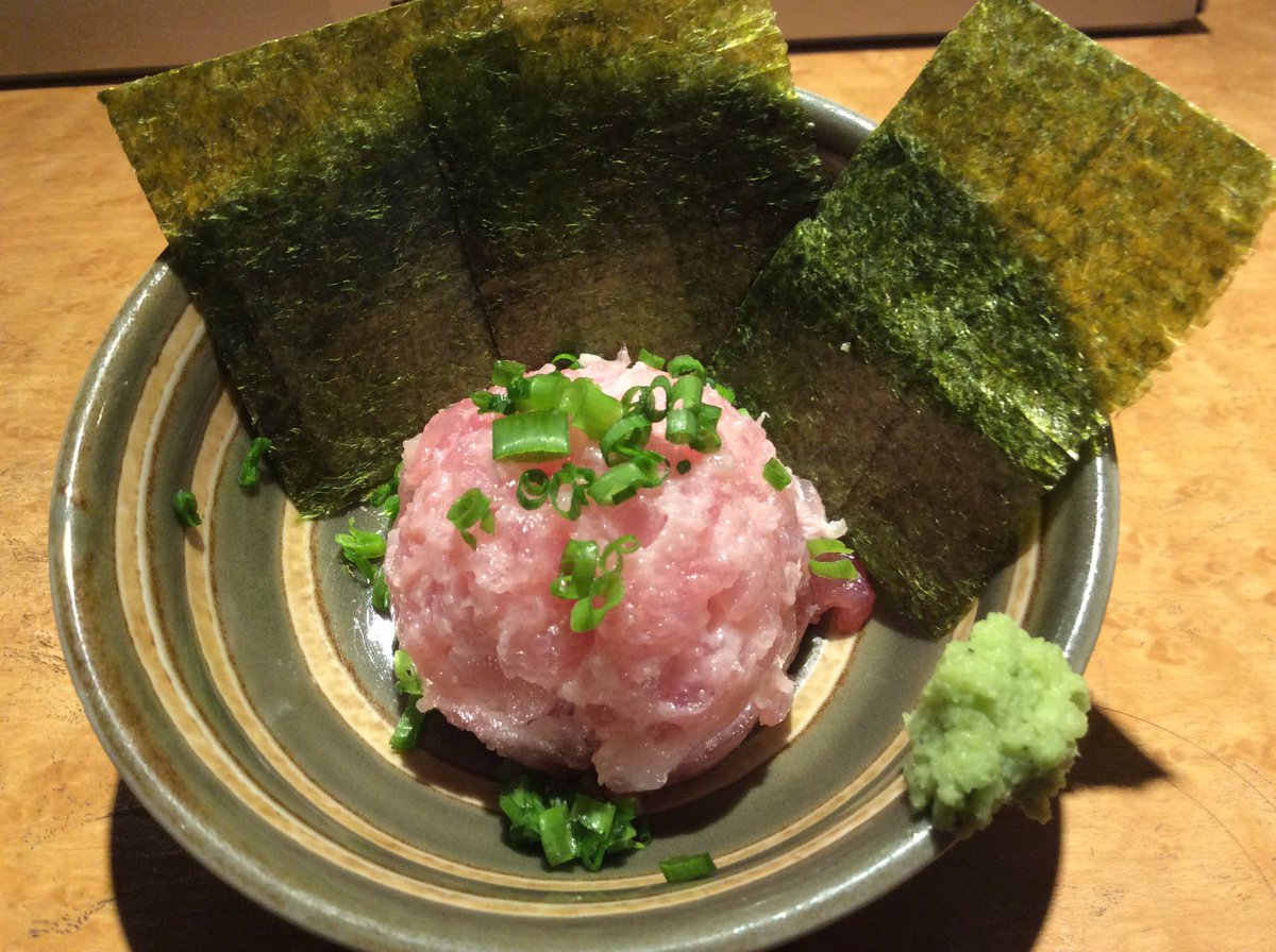 居酒屋 和が家 秋葉原店 今日の100円は贅沢一品 ネギトロ おつまみとしてもあったかご飯にのせても申し分ない品 お好みのお召し上がり方でどうぞ 秋葉原 超激安 岩本町 居酒屋 ネギトロ 今日の100円 安い飲み屋 時間無制限