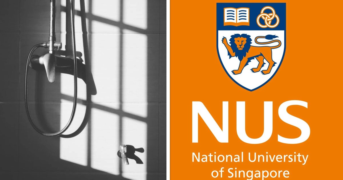 MothershipSG's tweet photo. NUS student, 25, suspended for photographing 2 female students in the shower https://t.co/B943ChRmWT https://t.co/DMvsiTZd1y