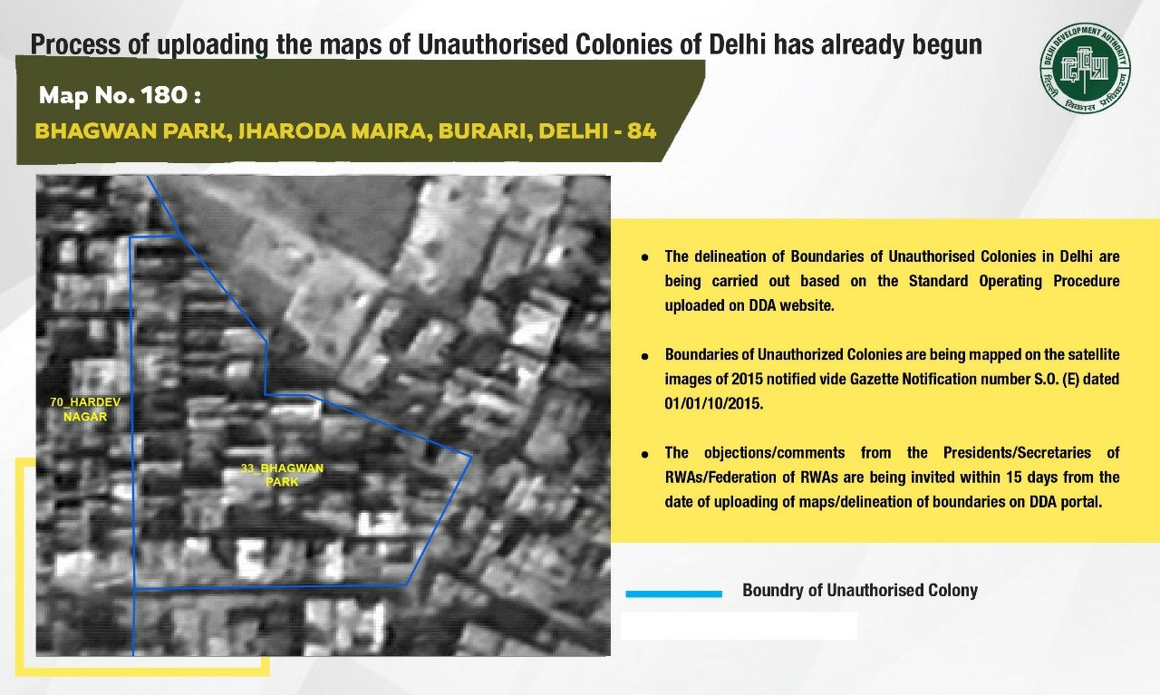 Delhi Development Authority on Twitter "Bhagwan Park,Jharoda Majra