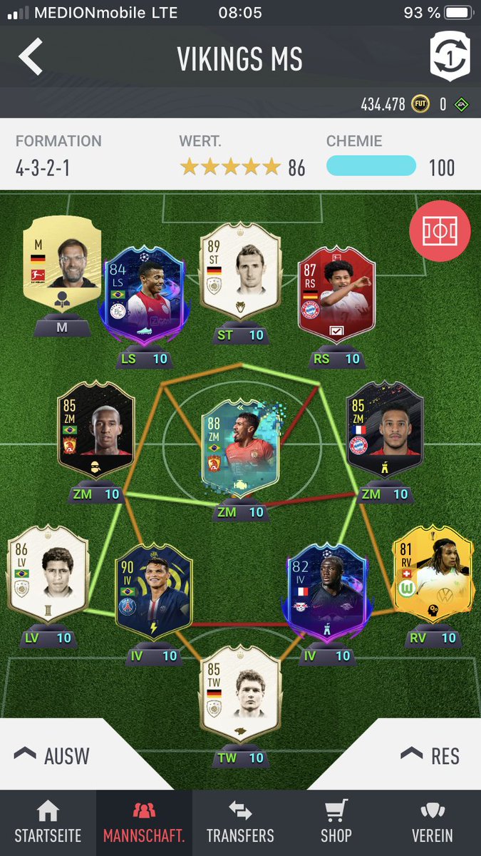 Marco291boruss1's tweet photo. #SheeshTeam @sheeshTUBE 
Eher an die Community gerichtet.
Meine beiden Teams.
Team 1 alles untrade außer neres und Lehmen.
Team 2 Ben yedder tagliafico ndombele und die roten Karten untrade 
Budget 450k https://t.co/7Z6tR3fTp2
