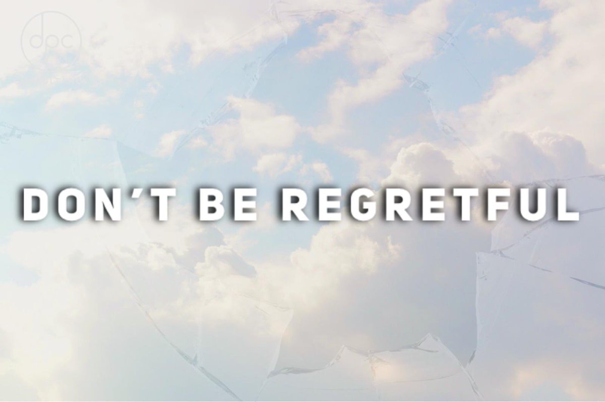 Whilst good days give you happiness, bad days can give you  experience and lessons worth learning too. Don’t be regretful - there is always another day to get it right. 
#LessonsWorthLearning
#GettingItRight