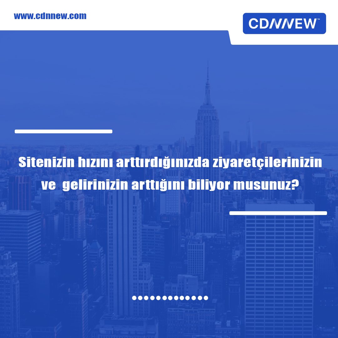cdnnew's tweet photo. CDNNEW sitenizin hızını hemen arttırır! https://t.co/THHcjzA4yb

#cdnnew #performance  #cdn #webaccelerator https://t.co/vQ2AlkxQ0q