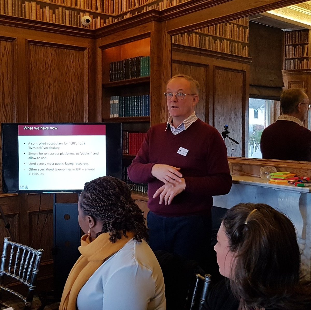 Livestock Data for Decisions (@ld4d_community) on Twitter photo Peter Ballantyne shares <a href="/ILRI/">ILRI.org</a> approach to organising livestock knowledge at today's #livestock #ontologies workshop in Edinburgh. With members of <a href="/CGIAR_Data/">CGIAR Digital Transformation</a> , <a href="/GBADsGlobal/">Global Burden of Animal Diseases</a> <a href="/WorldFishCenter/">WorldFish</a> <a href="/BioversityInt/">Bioversity International</a> <a href="/SEBI_Livestock/">SEBI-Livestock</a> Peter Ballantyne shares <a href="/ILRI/">ILRI.org</a> approach to organising livestock knowledge at today's #livestock #ontologies workshop in Edinburgh. With members of <a href="/CGIAR_Data/">CGIAR Digital Transformation</a> , <a href="/GBADsGlobal/">Global Burden of Animal Diseases</a> <a href="/WorldFishCenter/">WorldFish</a> <a href="/BioversityInt/">Bioversity International</a> <a href="/SEBI_Livestock/">SEBI-Livestock</a>