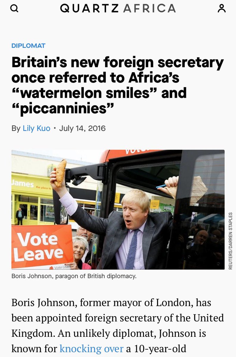 When you #vote on #ElectionDay here are some recent stories about #BorisJohnson that you may want to remind yourself of. Think, do you want to give someone with views like this a majority? If not, #VoteTactically (getvoting.org) for a balanced parliament. 

#GE2019