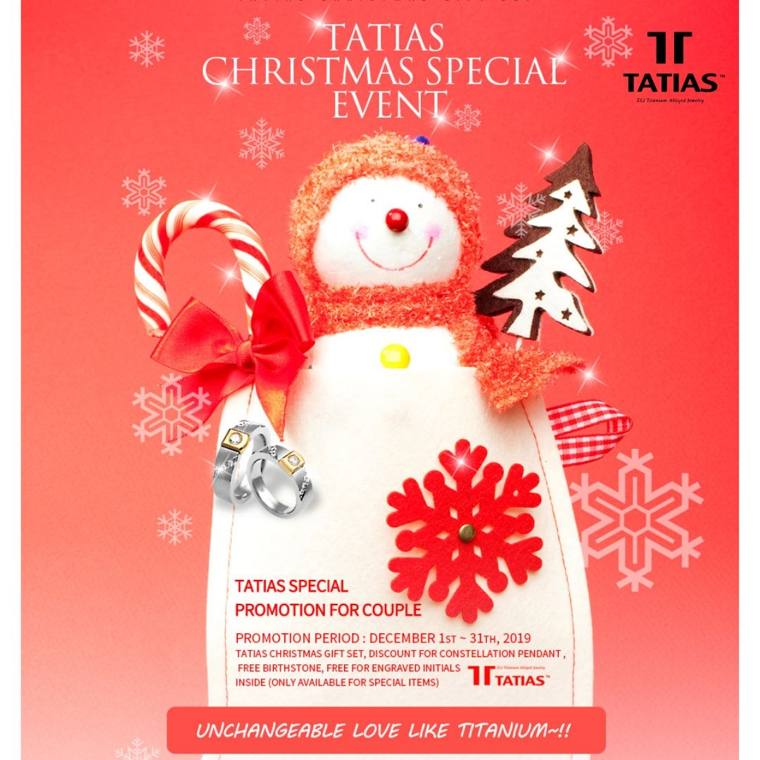 tatiasdotcom's tweet photo. Celebrate this #Christmas like never before.🎄
Express your #love and affection to your soulmate with a stunning #Christmasgiftset🎁 and other exquisite #jewelry from #TATIAS at great prices.
Shop now👉: https://t.co/5YQjJ6mpYD
#ChristmasGift #Gemstone #Birthstone #TitaniumRing https://t.co/lAF7933Cjq