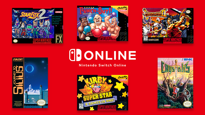 6 more classic games have been added to the #NES & #SNES – #NintendoSwitchOnline collection of games, including Star Fox 2, Super Punch-Out!!, Crystalis, and more!
 
bit.ly/36YOgWj