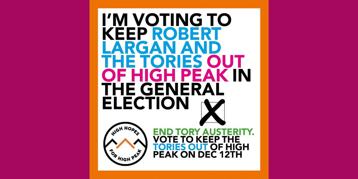 Highpeakhopes's tweet photo. Today is the day!
Remember:
๐ธ You do NOT need your polling card
๐ธ You do NOT need photo ID
๐ธ Polls close at 10pm
#generalelection2019 #Election2019 #GE2019 #highhopesforhighpeak #ToriesOut #VoteTactially #ToryLiars #Conservativeactually #SaveOurNHS #saveourschools #VoteNotTory https://t.co/9RnJooTf3K