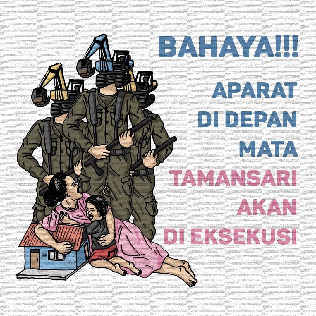 wrecksound's tweet image. Untuk semua kawan-kawan yang ada di Bandung! #TamansariMelawan