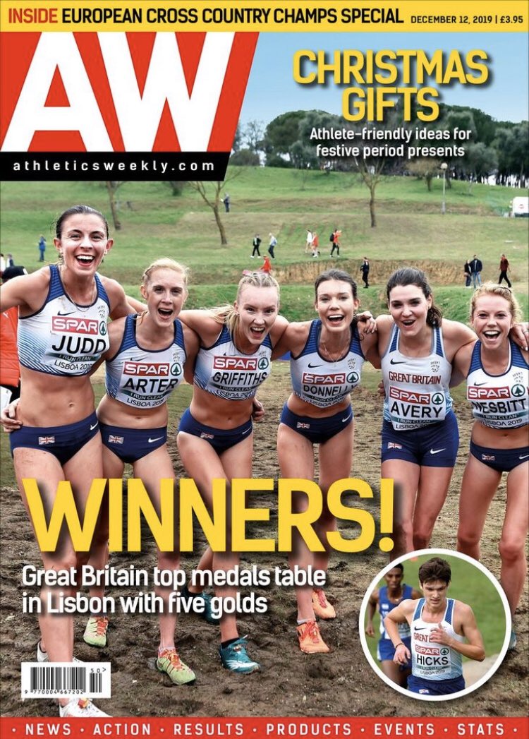 The latest AW is out today with unrivalled coverage from the European Cross Country Champs!