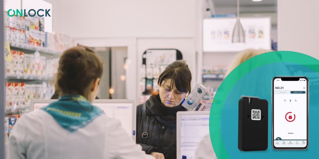 onlocksmartlock's tweet image. Aranızda Ezcacı olan var mı? 
Çünkü Onlock Akıllı Mobilya Kilidi ile kırmızı/yeşil reçeteli ilaçlarınızı güvenle saklayabilirsiniz. Çalışanlarınızla anahtar paylaşıp, kimin ne zaman dolabı kullandığını takip edebilirsiniz. arikovani.com/projeler/onloc… #eczane #AkıllıKilit #Onlock