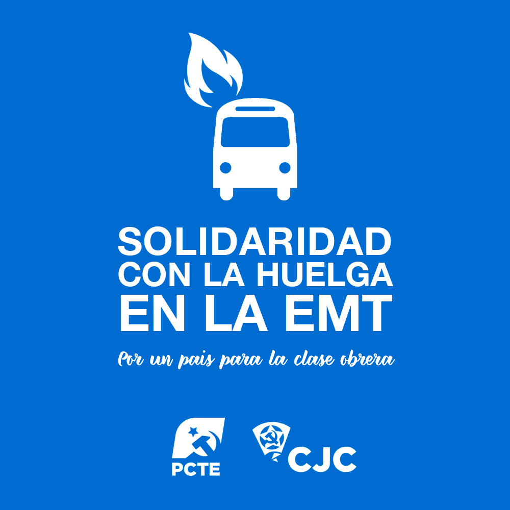 Omarbluenoise's tweet photo. Porque la #EMTenlucha siente las bases hacía la movilización unitaria por el transporte público y su organización, unidad y combatividad sean norma.
#MatracaEMT
#PorUnPaisParaLaClaseObrera https://t.co/amE6MSvxrF