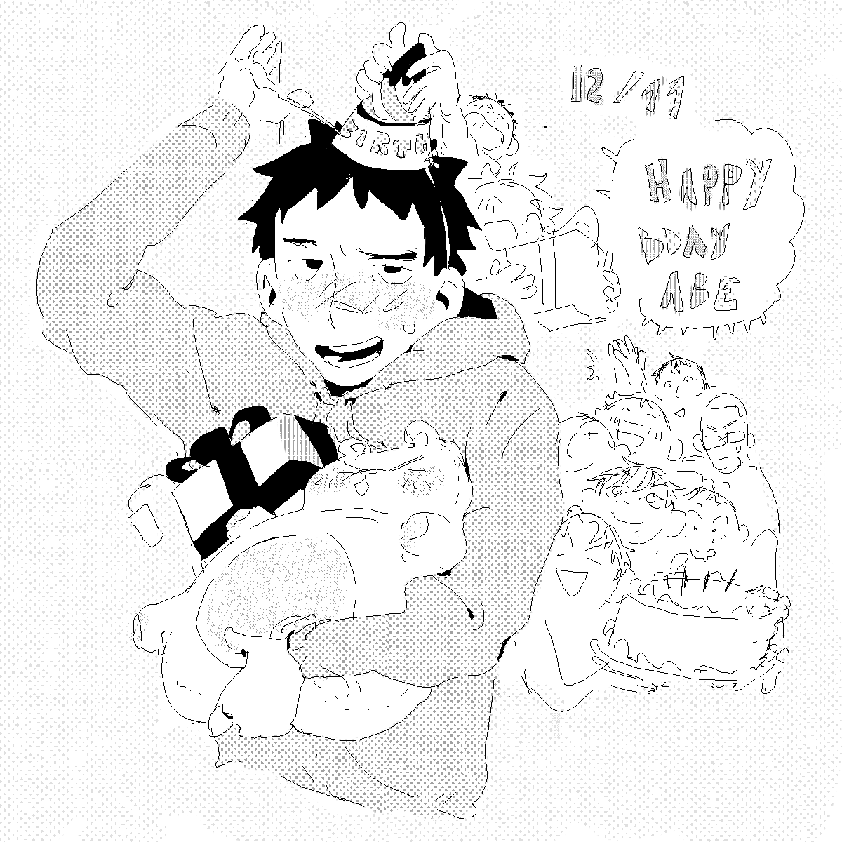 neglecting finals to celebrate a fictional boys bday 