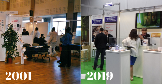 [ IREPA LASER : d'hier à aujourd'hui ] Depuis 2001, IREPA LASER organise un salon itinérant entièrement dédié à la technologie laser. Une belle aventure qui dure ! <a href="/pli_laser/">Procédés Laser pour l'Industrie</a> #irepalaser