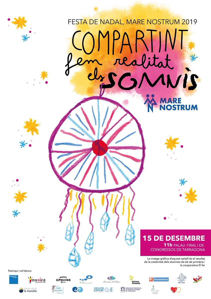 TeatreGanyotes's tweet photo. ‼️NOVETATS‼️ Aquest diumenge estarem participant de la Festa de #Nadal del Col·legi #MareNostrum amb una actuació conjunta amb l'alumnat de 3r d'ESO! #culturainclusiva 

Estem molt contents! Compartint és com fem realitat els somnis! 🤸‍♀ https://t.co/KxMtYgsmFM