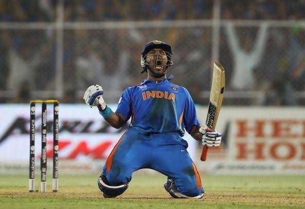 Happy birthday to my all tym favv 
sixer king mr. Yuvraj Singh 