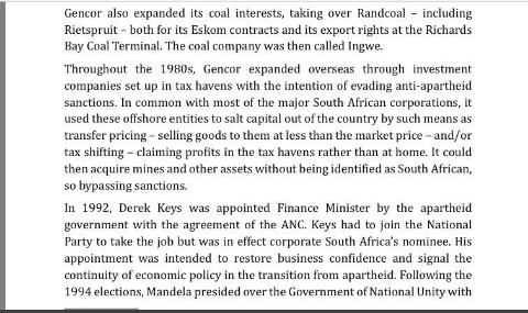 Lwandle1949's tweet photo. In th early 90s, #DerekKeys & #MickDavis (Cyril Ramaphosa's business partner,Eskom task team member,#CR17 funder &former #Eskom FinanceDirector)
signed #secret deals wit Gencor
Gencor ws owned by th Rupert family👀
#Sabotage
#EskomCrisis https://t.co/bzM73w9kOm