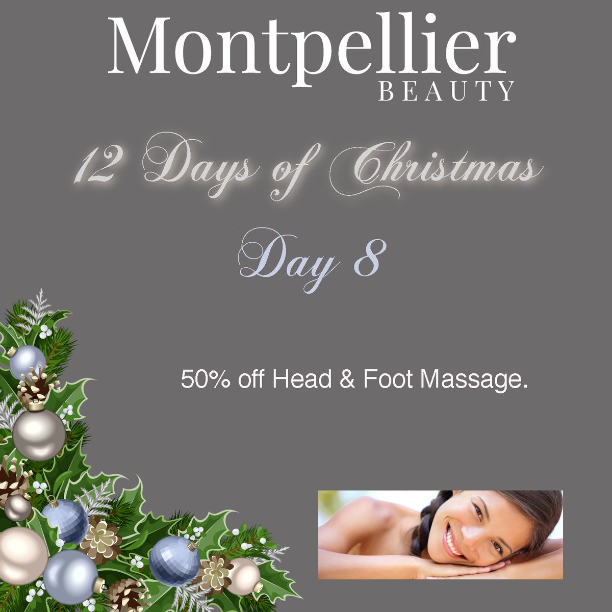 MontpellierB's tweet photo. Day 8 of our 12 Days of Christmas offers! Call today to book your appointment! 😀🎁 #beauty #harrogate https://t.co/eiYp444z0q