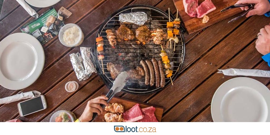 lootcoza's tweet photo. At least load shedding will never come between you and your braai!😜🥩🔥 Shop our braai range now and get deals up to 75% off https://t.co/B5vmdp5w7g #braai #braaiessentials #festive2019 https://t.co/2bdADcPGqM