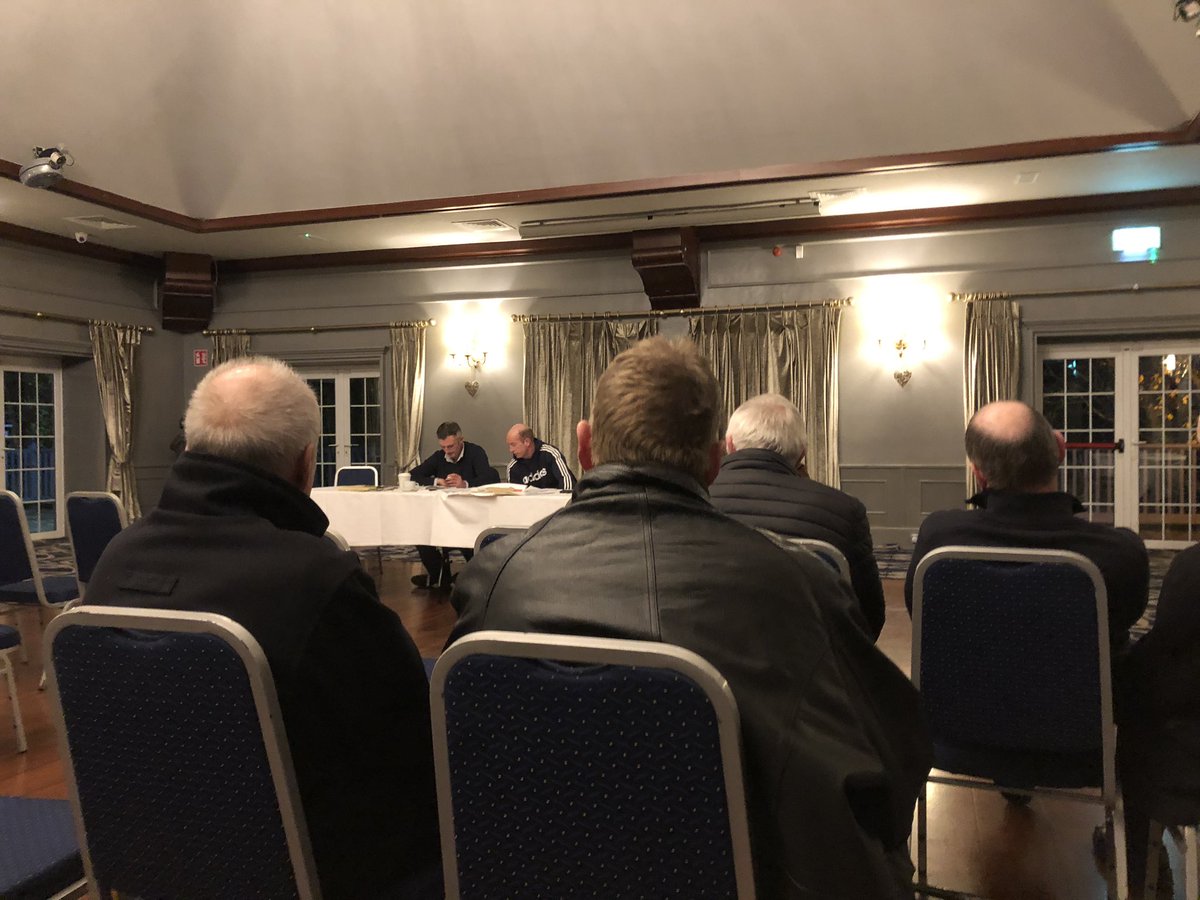 Huge turnout at the Roscrea <a href="/IFAmedia/">Irish Farmers' Association</a> Branch AGM last night, great to see big support for <a href="/TimCullinan_IFA/">Tim Cullinan</a>.  #grassroots