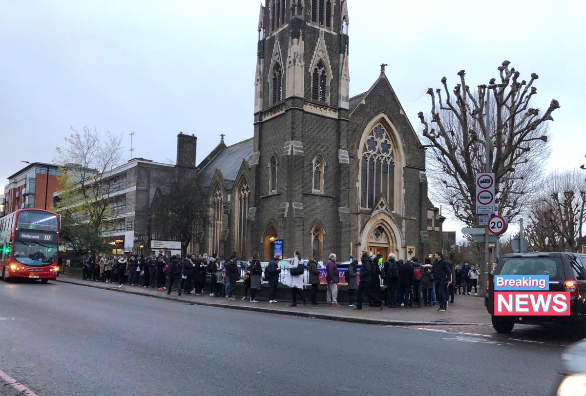 I see from my Twitter it’s happening all over South London, and it’s happening in #Putney too!! Queues like I’ve never seen before. Get out there and vote your little hearts out ♥️ #GE2019  #GeneralElection2019  #Vote #HaveYourSay