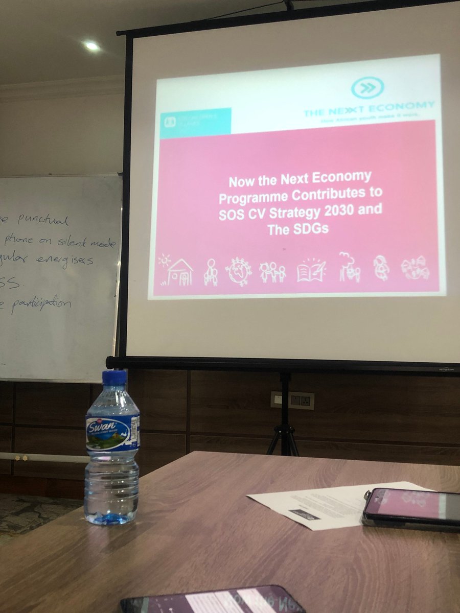 TheNext_Economy's tweet photo. Day 2 of @SOSCVNigeria  Official The Next Economy Programme close out meeting for the year. 

#TNEImpact #Makeitwork #BuildYourBusiness #Makeitwork https://t.co/2s0xhVhnTk