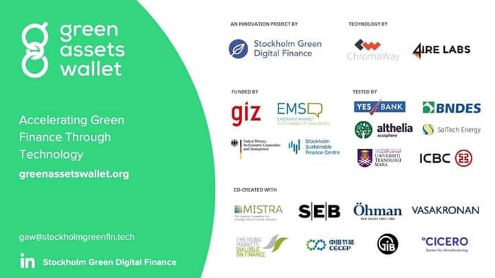 The green assets wallet is a good insight towards the possible involvement of blockchain technology towards green solutions...Great job by the Stockholm green digital finance, the chromia team et al
#blockchain #chromia #cryptocurrency #dapps #decentralised #rell #smartcontracts