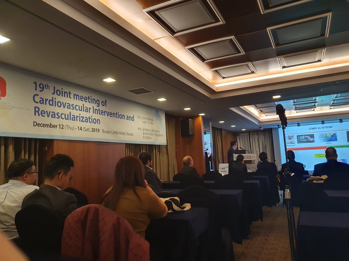 Derek Hausenloy presenting <a href="/JCRBusan/">Joint meeting of Coronary Revascularization</a> on cardiac MRI