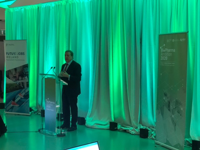 ipha's tweet photo. Great to have @PatBreen1 open the BioPharma Policy Forum, a gathering of some 60 policy, industry, academic, research and patient leaders to discuss the future for medicines innovation and investments @#BioPharma2020 #FutureJobsIreland @EnterInnov @BioPharmChemIre @NIBRT_ https://t.co/GNHUqWzaH9
