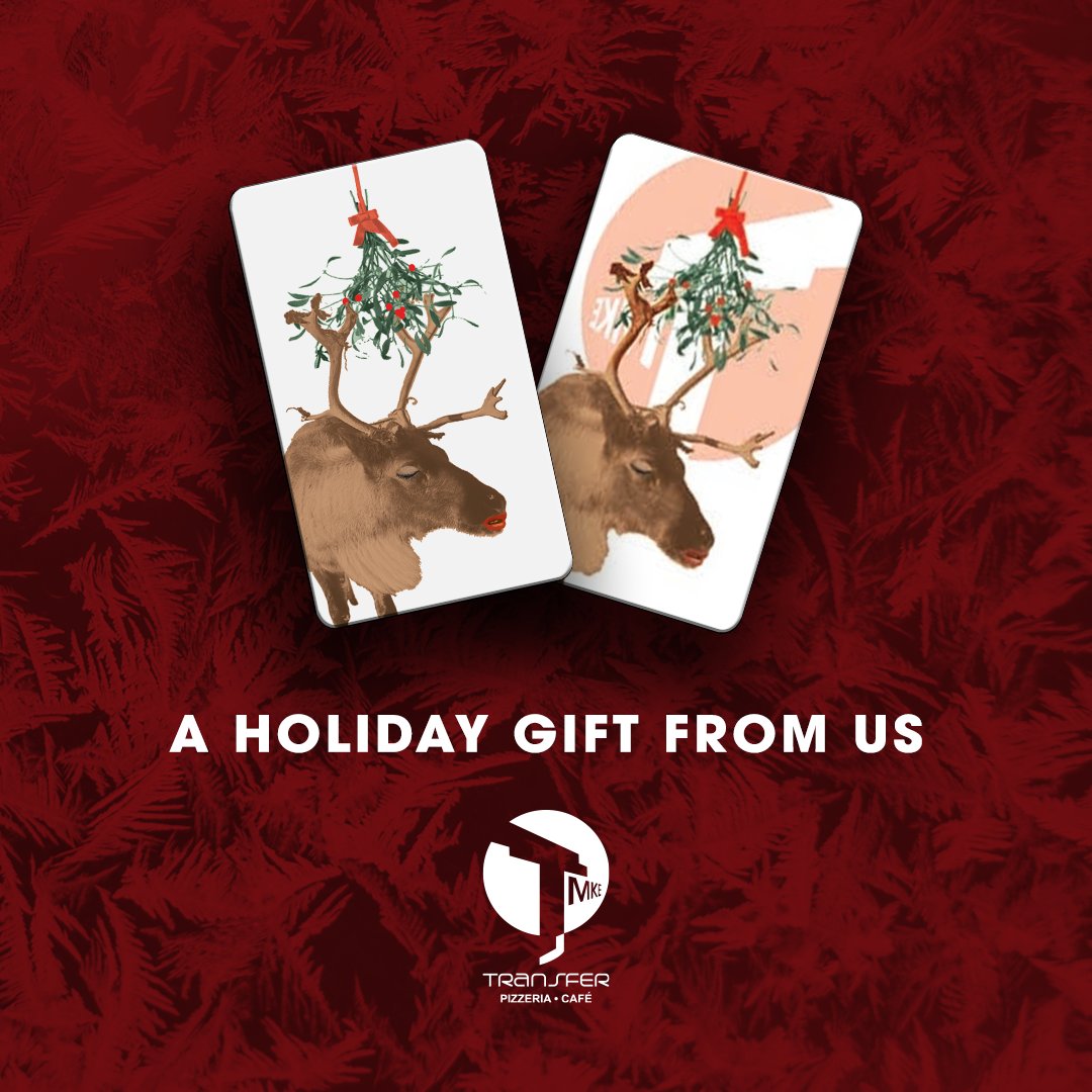 Give 'em the perfect gift (and get one for yourself too). 🍕🍕

All holiday season long, we're giving out $15 gift certificates when you purchase $50 in gift cards and $30 gift certificates when you buy $100 in gift cards! 🎁

Give pizza. Get pizza. It's what Santa would do. 🎅🎄
