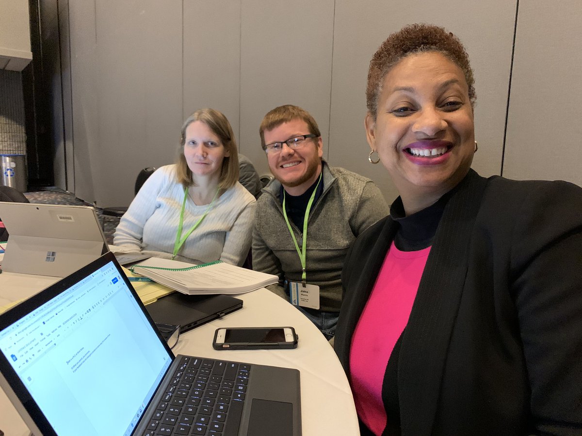 MsAngelPugh's tweet image. Some real talk at the Math PLC Summit. “If you permit it, you promote it. “ “If your feedback has not changed the student,it’s a waste of time.” I love collaborating with my awesome colleagues. #gscsmath @CarverRoadMS #plcmath