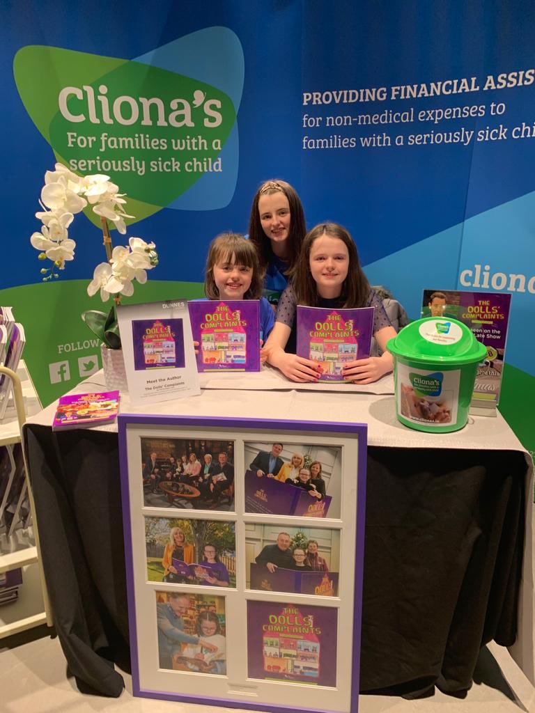 The Dolls Complaints Book (@dollscomplaints) on Twitter photo Please join me this Sunday from 2pm in <a href="/dunnesstores/">Dunnes Stores</a> Newbridge for a book signing of my book The Dolls Complaints in aid of <a href="/ClionasFDN/">Cliona’s</a>. dunnesstores.com/p/the-dolls-co… Please RT <a href="/_Davy_Russel_/">Davy Russell</a> <a href="/KennedyLucy/">Lucy Kennedy</a> <a href="/MaiaDunphy/">Maïa Dunphy</a> thank you! 😀 Please join me this Sunday from 2pm in <a href="/dunnesstores/">Dunnes Stores</a> Newbridge for a book signing of my book The Dolls Complaints in aid of <a href="/ClionasFDN/">Cliona’s</a>. dunnesstores.com/p/the-dolls-co… Please RT <a href="/_Davy_Russel_/">Davy Russell</a> <a href="/KennedyLucy/">Lucy Kennedy</a> <a href="/MaiaDunphy/">Maïa Dunphy</a> thank you! 😀
