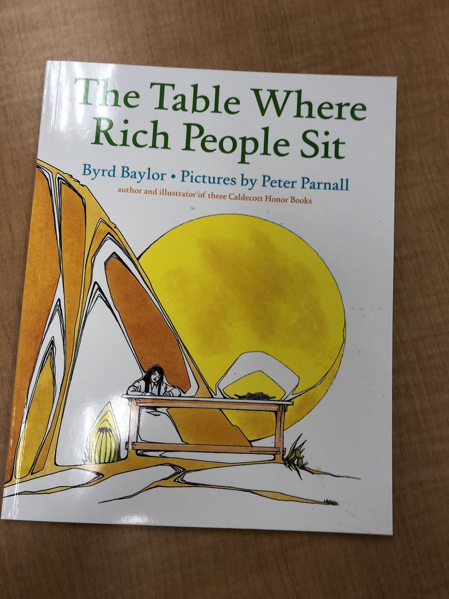 JonannLamaster's tweet photo. This book ties in perfectly with our scarcity study!  Thankful to work with such inspiring colleagues who share these great ideas!  These students are so rich ❤️ https://t.co/KBpLQE2HQM