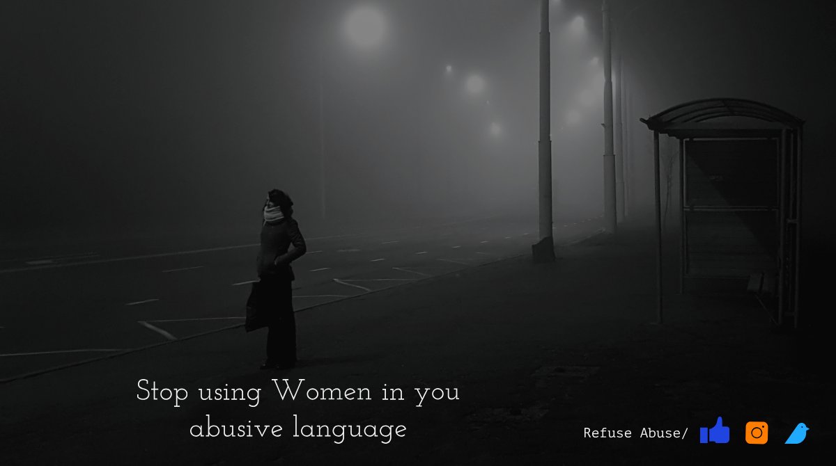 RefuseAbusee's tweet photo. Why she?
#CommunityShouldLearn
#IamDignity
#SupportWomen
#leaveAbuseAlone
#community
#dignity
#women https://t.co/8NgLJeym5D