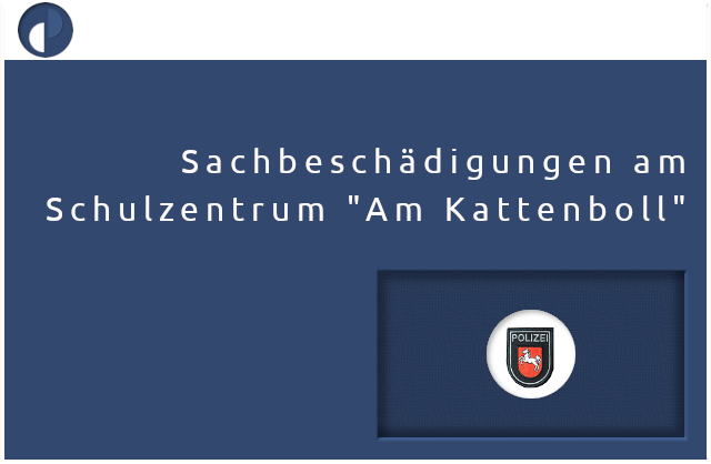 AnkumB's tweet photo. #Polizeimeldung: Sachbeschädigungen am Schulzentrum "Am Kattenboll" in #Ankum | Mehr: https://t.co/w8TaS5hVg2 https://t.co/8JEXn53I2N