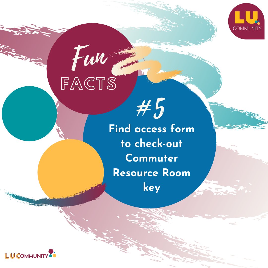 Commuters, build your LUCommunity in person and online with this new access form!