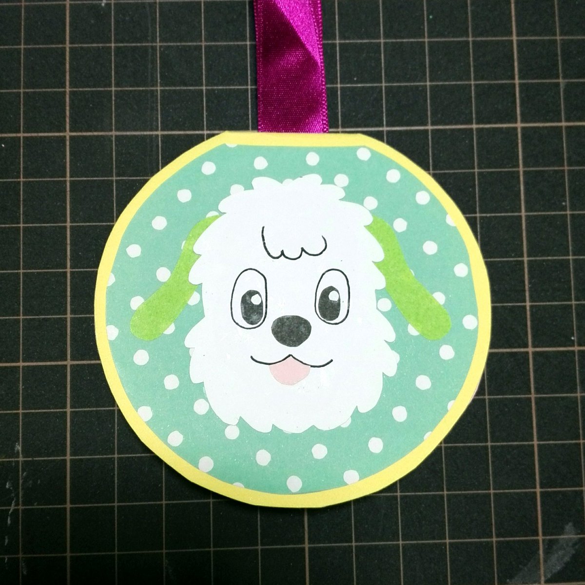 のぞみ 娘ちゃん3歳 Twitter ನಲ ಲ 保育園などでもらえる お誕生日メダルを工作しました いないいないばあっ ワンワン