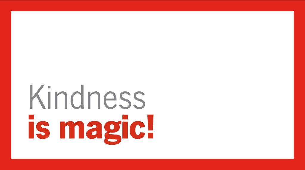 Kindness is magic during the holiday season and every season. #Motivation
