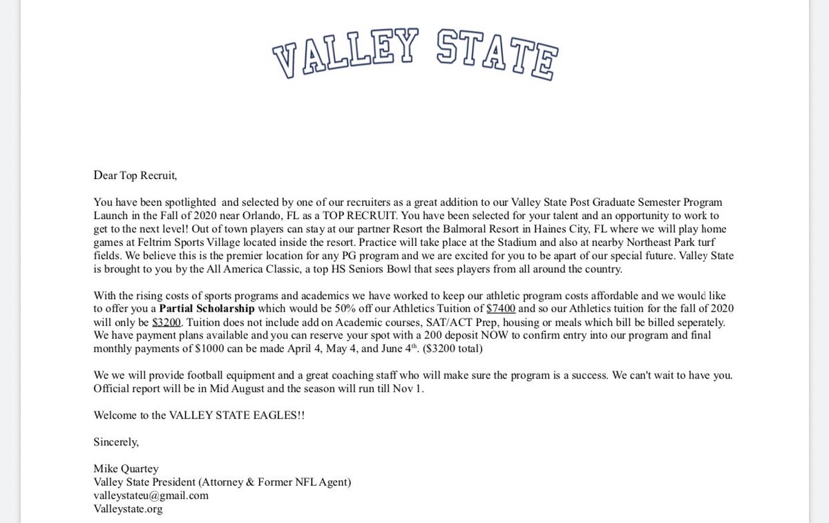 jiggyj_finesse's tweet image. Blessed to Receive an Offer From Valley State 💙 @larryblustein @ValleyStateRC @ValleyStateU