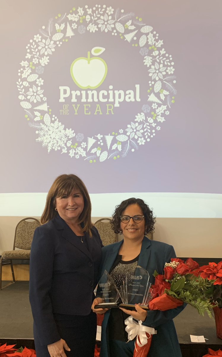 SolarSTEAMGirls's tweet photo. Congratulations to our Principal @N_Bernardino for being named @dallasschools Choice School Principal of the Year &amp; Master Principal for the 2nd year in a row! @TransformDISD @nsvf @MiguelForDallas https://t.co/GZcQM6vJGn