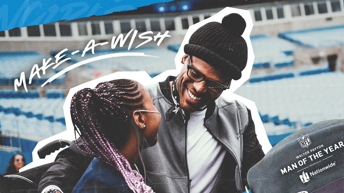 Panthers's tweet image. Making wishes come true 💙