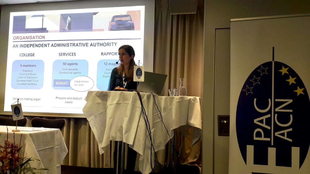 Presenting <a href="/hatvp/">HATVP</a>’s missions and work to prevent public officials’ conflicts of interests and regulate revolving doors <a href="/EPAC/">epac</a> annual conference #transparency #anticorruption