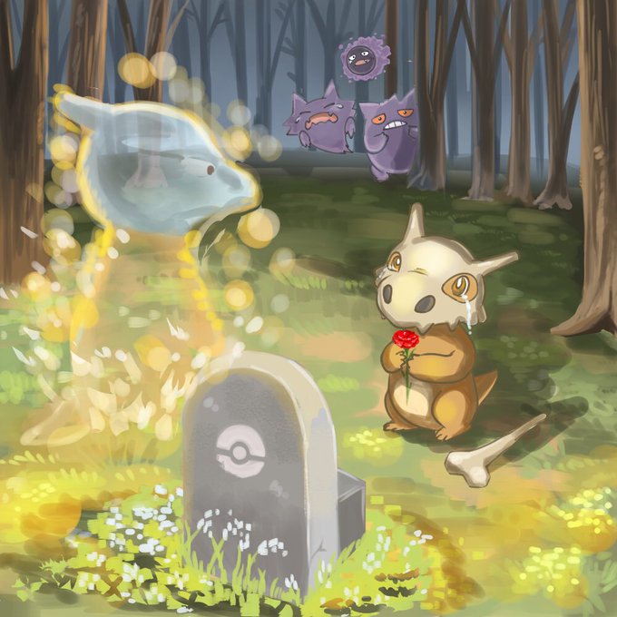「ghost pokemon (creature)」 illustration images(Oldest)