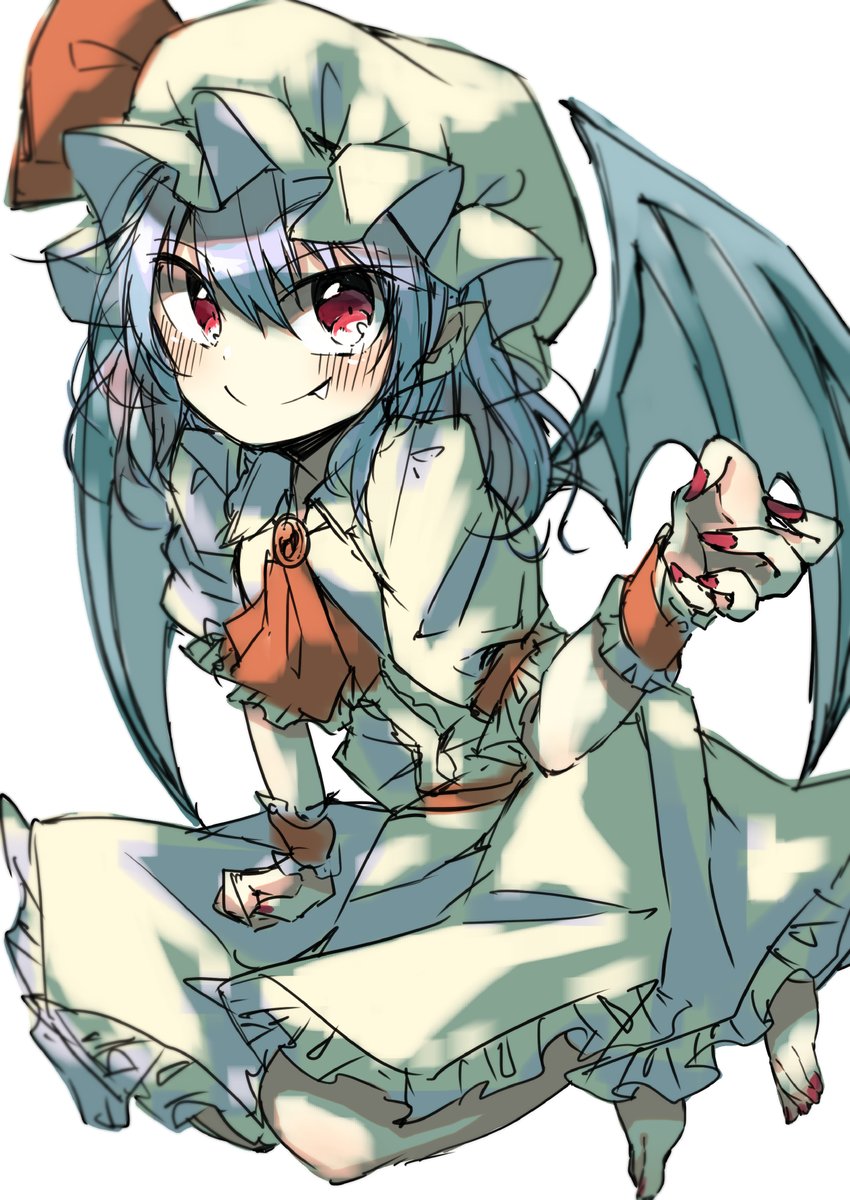 レミリアちゃん こんなに月も紅いから 深夜の真剣お絵描き60分一本勝負 青香 せいかのイラスト レミリアちゃん こんなに月も紅いから 深夜の真剣お絵描き60分一本勝負 青香 せいかのイラスト