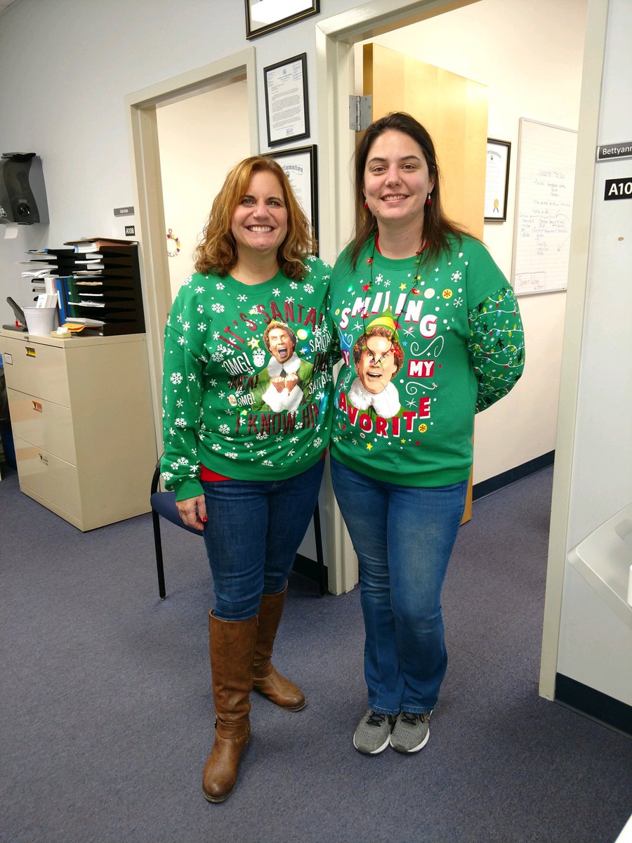 Ugly Sweater Day!!! Smile 😀