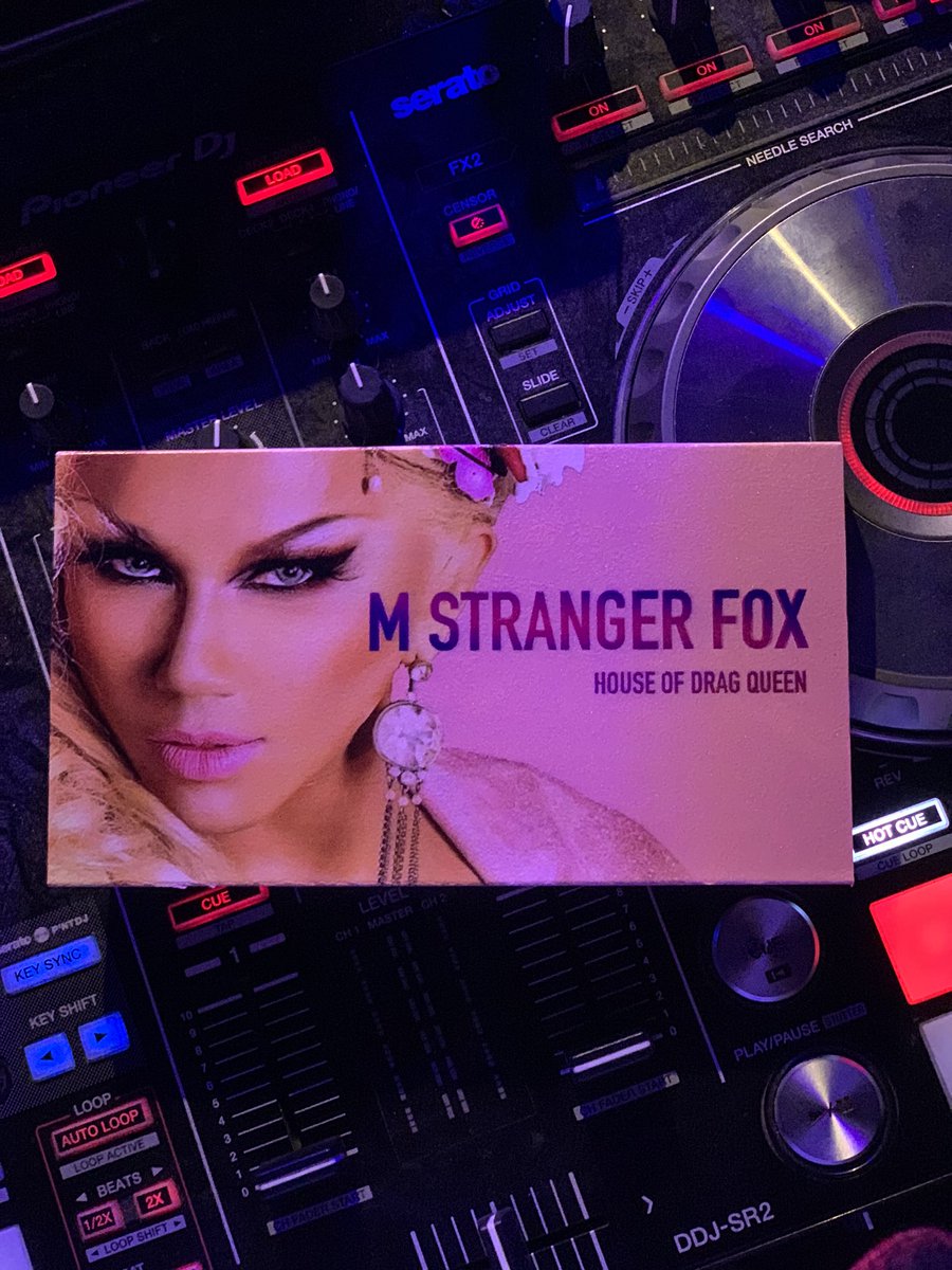 DjSoShine's tweet photo. A special gift from @MStrangerFox 
#mstrangerfox #dragqueen #dragshow #dj #lgbtqi #pride #equality #thestrangerbarbkk #stranger4ever #silomsoi4 #bangkok #thailand https://t.co/xaNRQUnrqR