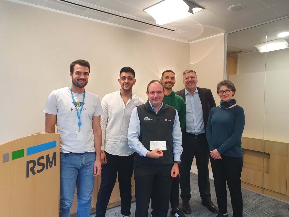 Well done to <a href="/rsmuk/">RSM UK</a> #Glasgow office. They have raised £3,300 for <a href="/OutwardBoundUK/">The Outward Bound Trust</a> to enable 2 young people to experience a life changing #adventure and provide a platform for their future success #rsmuk #LifeatRSM