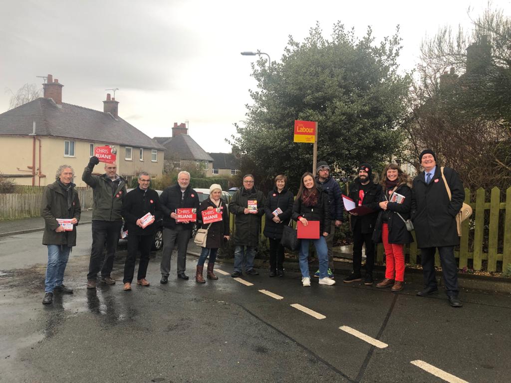 Been out in Rhyl & Denbigh so far today with visits across the constituency still to come. A lot of positivity on the door, and encouraging signs of good turnout despite the awful weather! Under 8 hours till polls close. You don't your polling card or ID to vote! #VoteLabour