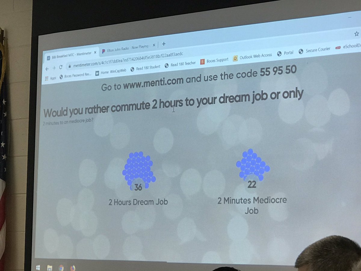 CTEprogram's tweet photo. Awesome conversations between students, staff and #BusinessPartners on current trends in the #WorldofWork. #Howcanweimprove #Howcanweworktogether #PerkinsV https://t.co/diZEzys5gj