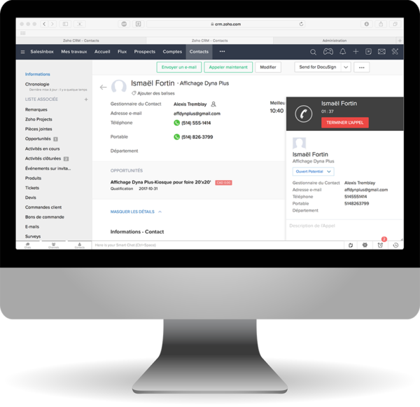 ZSphere_France's tweet photo. Vous passez beaucoup de temps au téléphone avec vos clients ?
Intégrez votre service de téléphonie avec @zohocrm pour passer et recevoir des appels en un clic sur le #CRM.
Faites appel à notre partenaire @thefoneco : https://t.co/PpWhFNPHAo
#Foneco #Telephonie #ZohoCRM https://t.co/usLSMt3iA5
